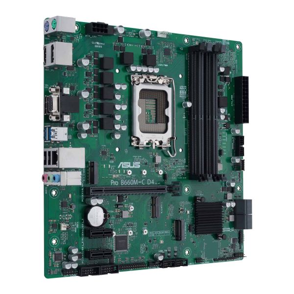 ASUS PRO B660M-C D4-CSM Intel B660 LGA 1700 micro ATX (90MB19B0-M0EAYC)