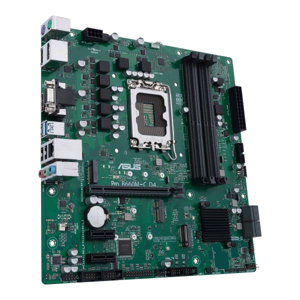 ASUS PRO B660M-C D4-CSM Intel B660 LGA 1700 micro ATX (90MB19B0-M0EAYC)