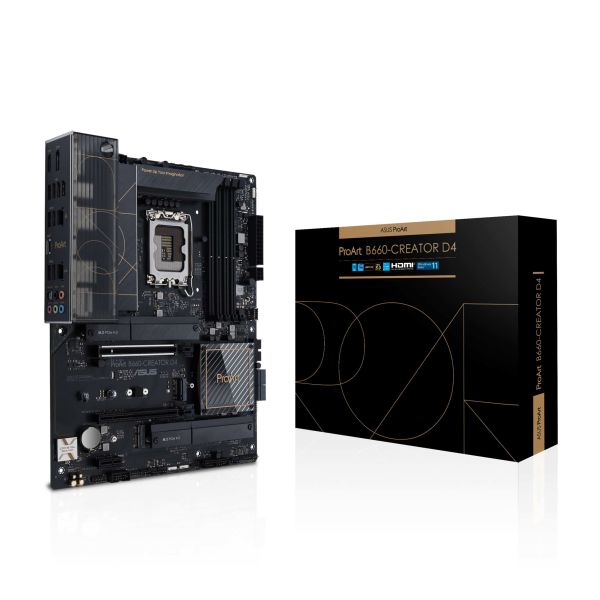 ASUS PROART B660-CREATOR D4 Intel B660 LGA 1700 ATX (90MB19F0-M0EAY0)