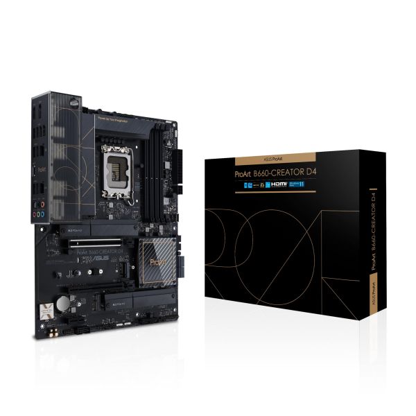 ASUS PROART B660-CREATOR D4 Intel B660 LGA 1700 ATX (90MB19F0-M0EAY0)