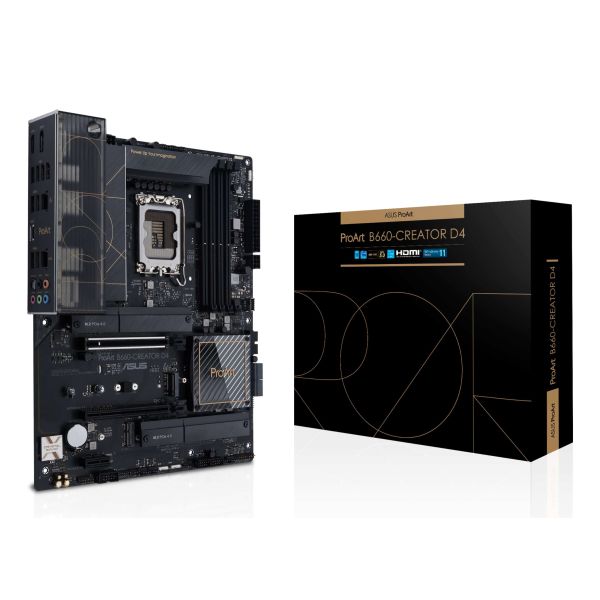 ASUS PROART B660-CREATOR D4 Intel B660 LGA 1700 ATX (90MB19F0-M0EAY0)