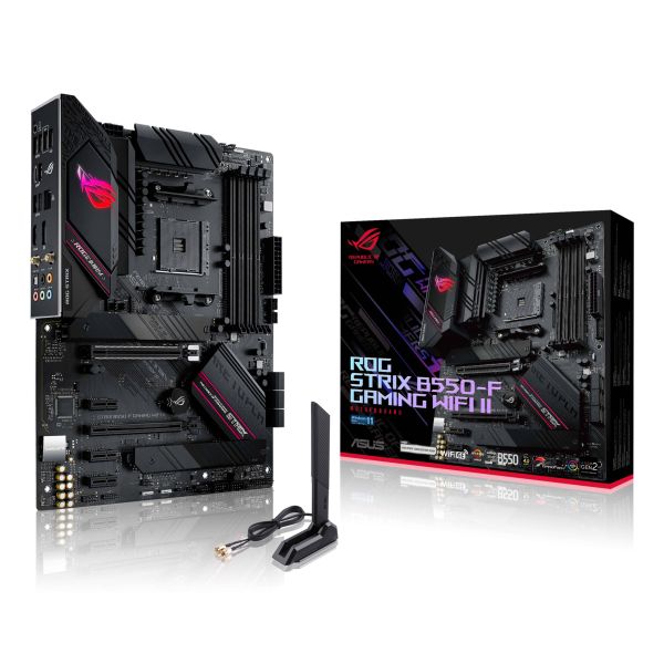 ASUS ROG STRIX B550-F GAMING WIFI II AMD B550 Socket AM4 ATX (90MB19V0-M0EAY0)