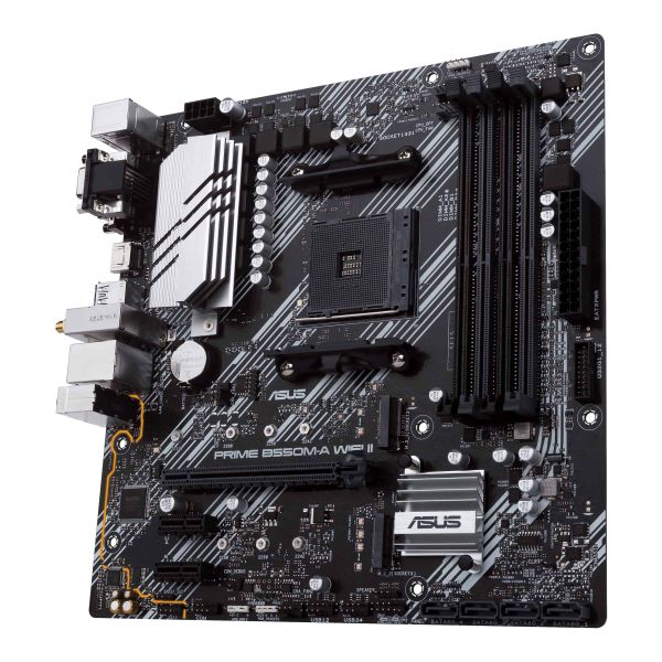 ASUS PRIME B550M-A WIFI II AMD B550 Socket AM4 micro ATX (90MB19X0-M0EAY0)