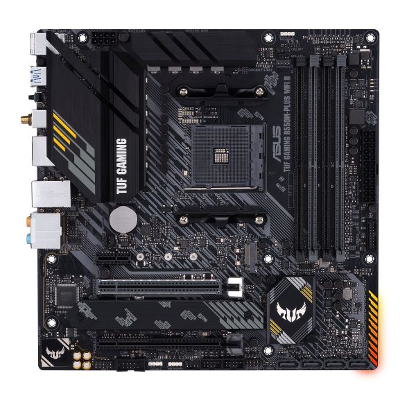 ASUS TUF GAMING B550M-PLUS WIFI II AMD B550 Socket AM4 micro ATX (90MB19Y0-M0EAY0) ASUS TUF GAMING B550M-PLUS WIFI II AMD B550 Socket AM4 micro ATX (90MB19Y0-M0EAY0)