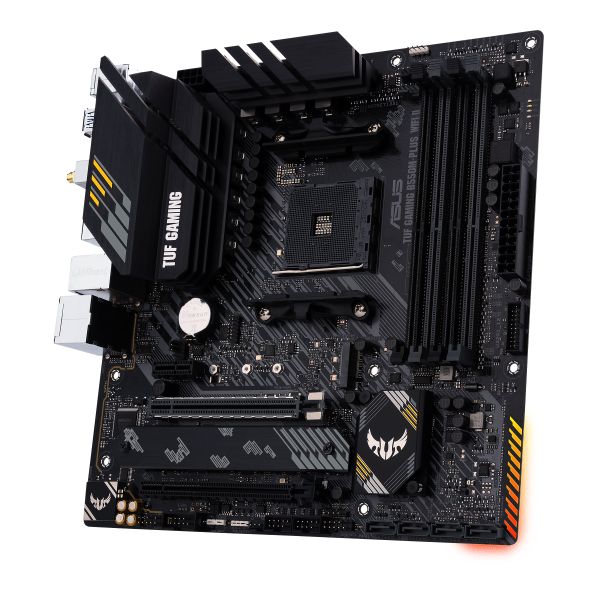 ASUS TUF GAMING B550M-PLUS WIFI II AMD B550 Socket AM4 micro ATX (90MB19Y0-M0EAY0)