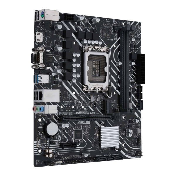 ASUS PRIME H610M-D D4 Intel H610 LGA 1700 micro ATX (90MB1A00-M0EAY0)
