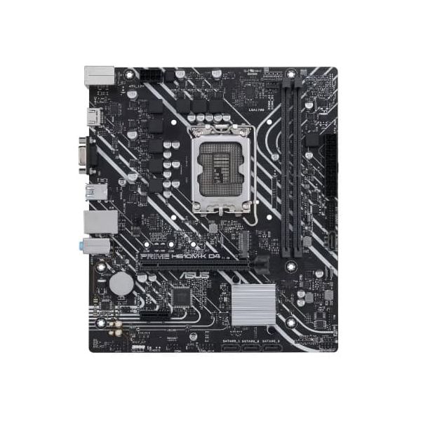 ASUS PRIME H610M-K D4 Intel H610 LGA 1700 micro ATX (90MB1A10-M0EAY0)