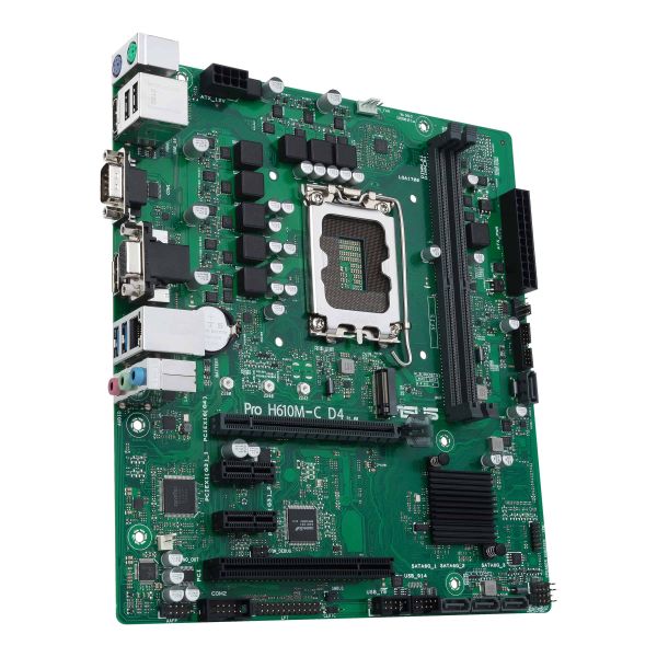 ASUS PRO H610M-C D4-CSM Intel H610 LGA 1700 micro ATX (90MB1A30-M0EAYC)
