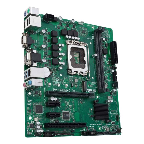 ASUS PRO H610M-C D4-CSM Intel H610 LGA 1700 micro ATX (90MB1A30-M0EAYC)