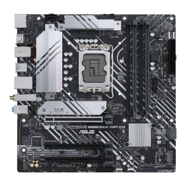 ASUS PRIME B660M-A WIFI D4 Intel B660 LGA 1700 micro ATX (90MB1AE0-M1EAY0)