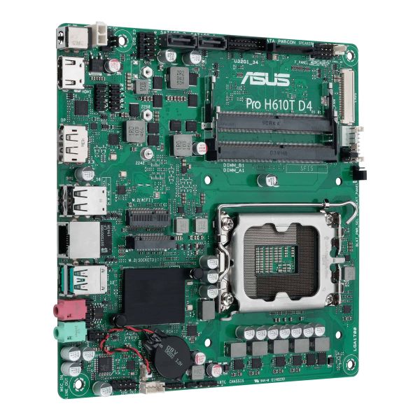 ASUS Pro H610T D4-CSM Intel H610 LGA 1700 mini ITX (90MB1AM0-M0EAYC)
