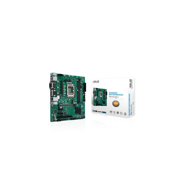 ASUS Pro H610M-C-CSM Intel H610 LGA 1700 micro ATX (90MB1AT0-M0EAYC) ASUS Pro H610M-C-CSM Intel H610 LGA 1700 micro ATX (90MB1AT0-M0EAYC)