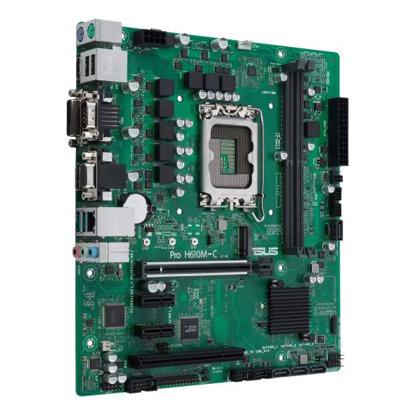 ASUS Pro H610M-C-CSM Intel H610 LGA 1700 micro ATX (90MB1AT0-M0EAYC)