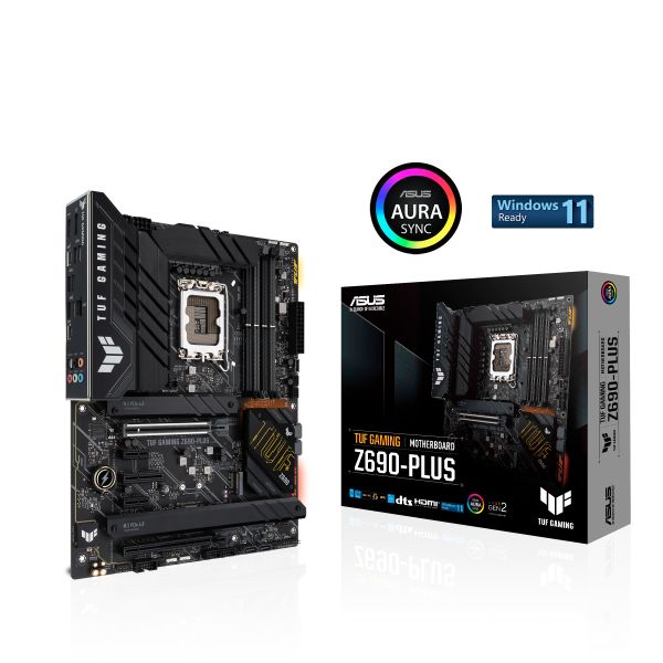 ASUS TUF GAMING Z690-PLUS Intel Z690 LGA 1700 ATX (90MB1AV0-M0EAY0)