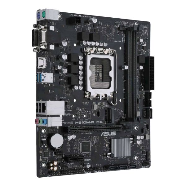 ASUS PRIME H610M-R D4 Intel H610 LGA 1700 micro ATX (90MB1B40-M0ECY0)