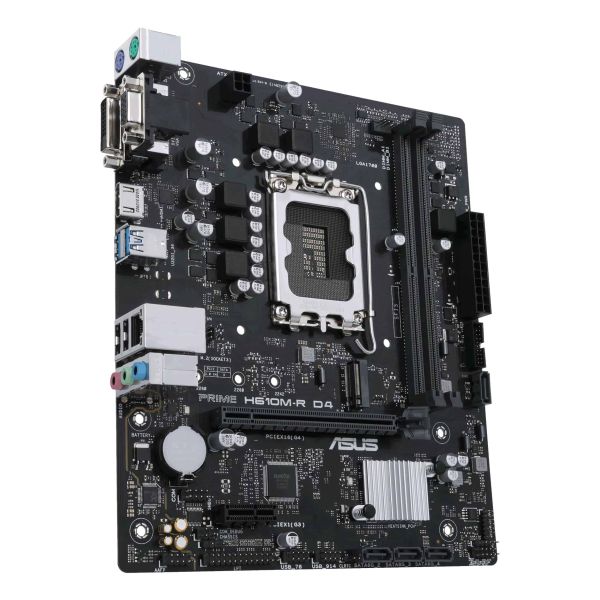 ASUS PRIME H610M-R D4 Intel H610 LGA 1700 micro ATX (90MB1B40-M0ECY0)