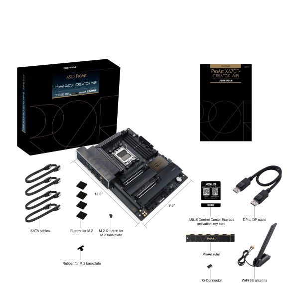 ASUS ProArt X670E-CREATOR WIFI AMD X670 Socket AM5 ATX (90MB1B90-M0EAY0)