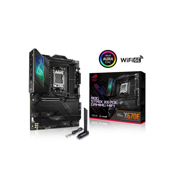 ASUS ROG STRIX X670E-F GAMING WIFI AMD X670 Socket AM5 ATX (90MB1BA0-M0EAY0)