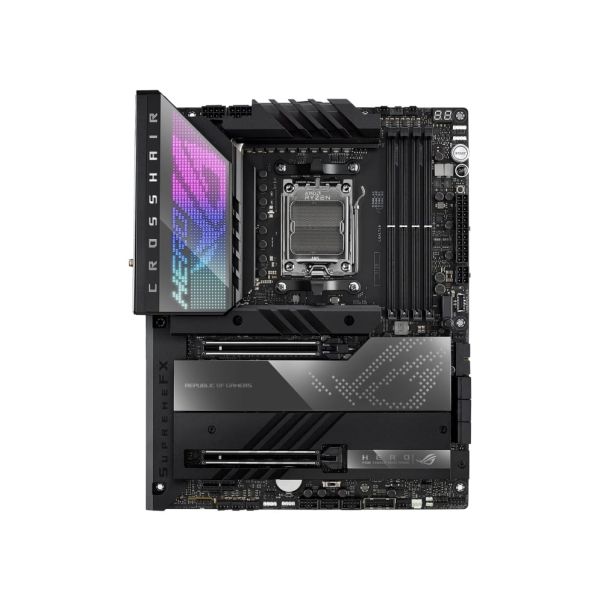 ASUS ROG CROSSHAIR X670E HERO AMD X670 Socket AM5 ATX (90MB1BC0-M0EAY0) ASUS ROG CROSSHAIR X670E HERO AMD X670 Socket AM5 ATX (90MB1BC0-M0EAY0)