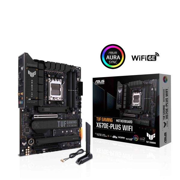 ASUS TUF GAMING X670E-PLUS WIFI AMD X670 Socket AM5 ATX (90MB1BK0-M0EAY0)