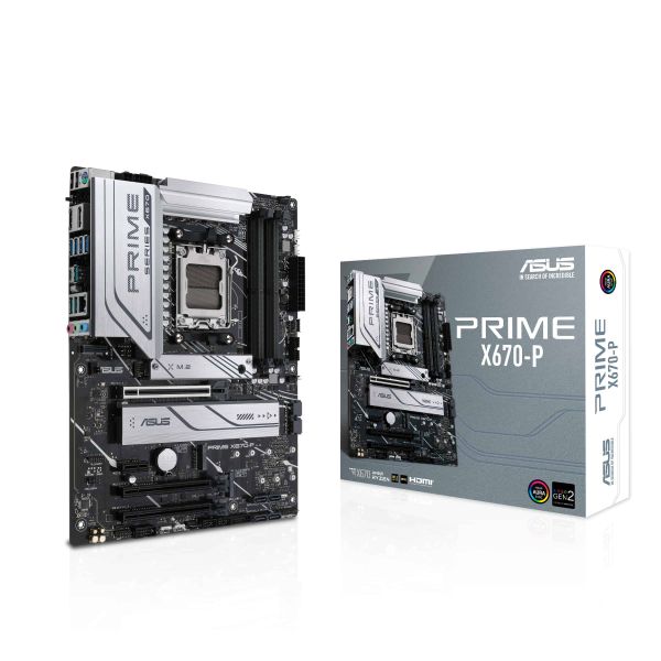 ASUS PRIME X670-P AMD X670 Socket AM5 ATX (90MB1BU0-M0EAY0) ASUS PRIME X670-P AMD X670 Socket AM5 ATX (90MB1BU0-M0EAY0)