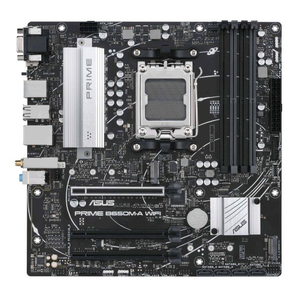 ASUS PRIME B650M-A WIFI AMD B650 Socket AM5 micro ATX (90MB1C00-M0EAY0) ASUS PRIME B650M-A WIFI AMD B650 Socket AM5 micro ATX (90MB1C00-M0EAY0)