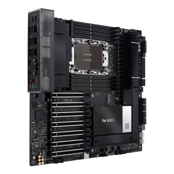 ASUS PRO WS W790E-SAGE SE Intel W790 LGA 4677 (Socket E) EEB (90MB1C20-M0EAY0) ASUS PRO WS W790E-SAGE SE Intel W790 LGA 4677 (Socket E) EEB (90MB1C20-M0EAY0)