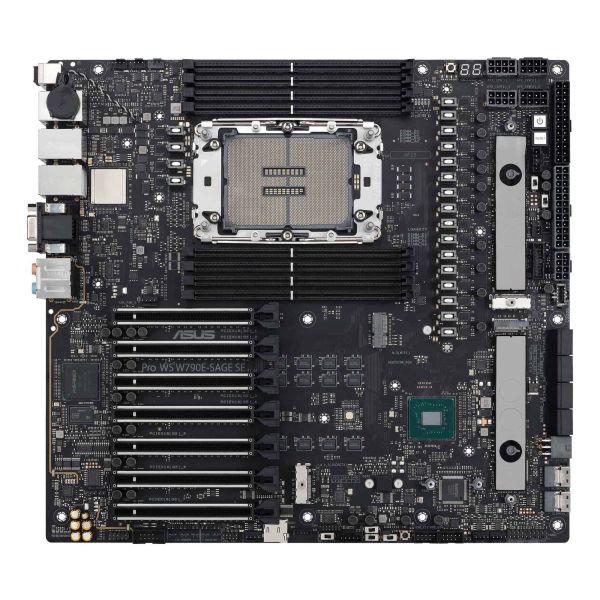 ASUS PRO WS W790E-SAGE SE Intel W790 LGA 4677 (Socket E) EEB (90MB1C20-M0EAY0) ASUS PRO WS W790E-SAGE SE Intel W790 LGA 4677 (Socket E) EEB (90MB1C20-M0EAY0)
