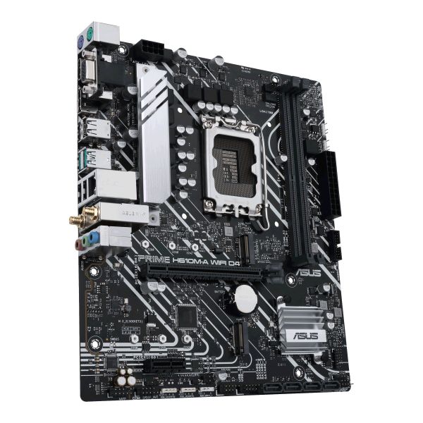 ASUS PRIME H610M-A WIFI D4 Intel H610 LGA 1700 micro ATX (90MB1C80-M0EAY1)