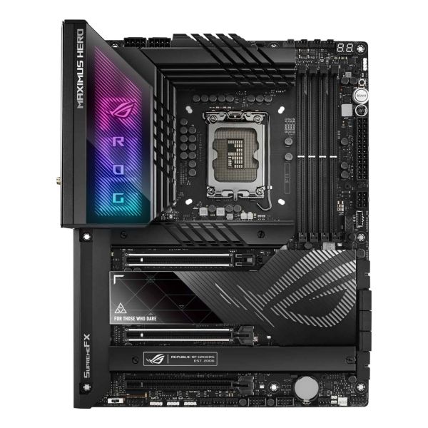 ASUS ROG MAXIMUS Z790 HERO Intel Z790 LGA 1700 ATX (90MB1CI0-M0EAY0) ASUS ROG MAXIMUS Z790 HERO Intel Z790 LGA 1700 ATX (90MB1CI0-M0EAY0)