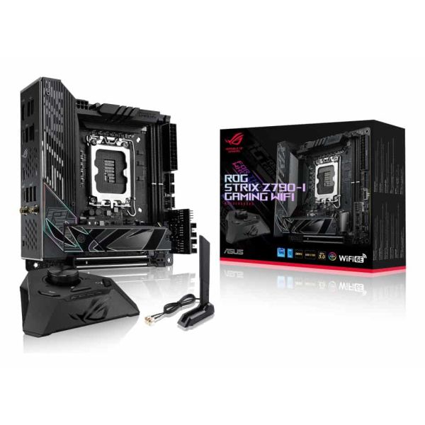 ASUS ROG STRIX Z790-I GAMING WIFI Intel Z790 LGA 1700 mini ITX (90MB1CM0-M0EAY0)
