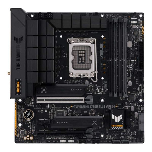 ASUS TUF GAMING B760M-PLUS WIFI D4 Intel B760 LGA 1700 micro ATX (90MB1DG0-M0EAY0) ASUS TUF GAMING B760M-PLUS WIFI D4 Intel B760 LGA 1700 micro ATX (90MB1DG0-M0EAY0)
