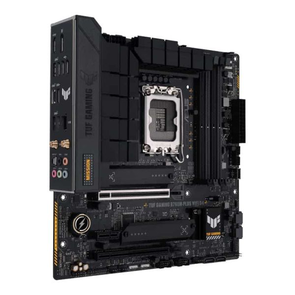 ASUS TUF GAMING B760M-PLUS WIFI D4 Intel B760 LGA 1700 micro ATX (90MB1DG0-M0EAY0)