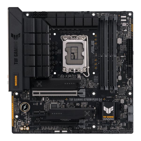 ASUS TUF GAMING B760M-PLUS D4 Intel B760 LGA 1700 micro ATX (90MB1DI0-M0EAY0) ASUS TUF GAMING B760M-PLUS D4 Intel B760 LGA 1700 micro ATX (90MB1DI0-M0EAY0)