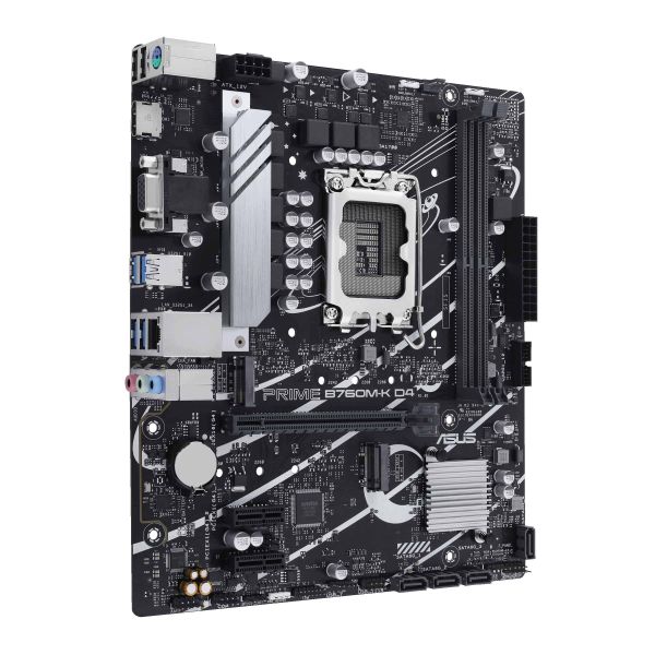 ASUS PRIME B760M-K D4 Intel B760 LGA 1700 micro ATX (90MB1DS0-M0EAY0)