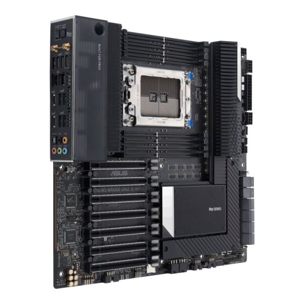 ASUS Pro WS WRX80E-SAGE SE WIFI II AMD WRX80 Socket sWRX8 Verlengd ATX (90MB1E60-M0EAY0)