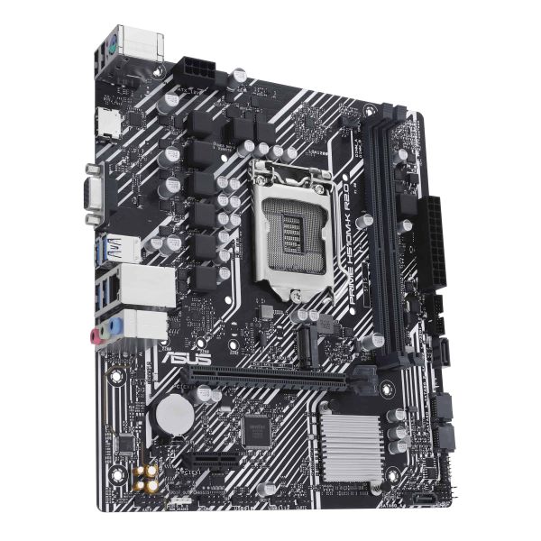 ASUS PRIME H510M-K R2.0 Intel H470 LGA 1200 micro ATX (90MB1E80-M0EAY0)