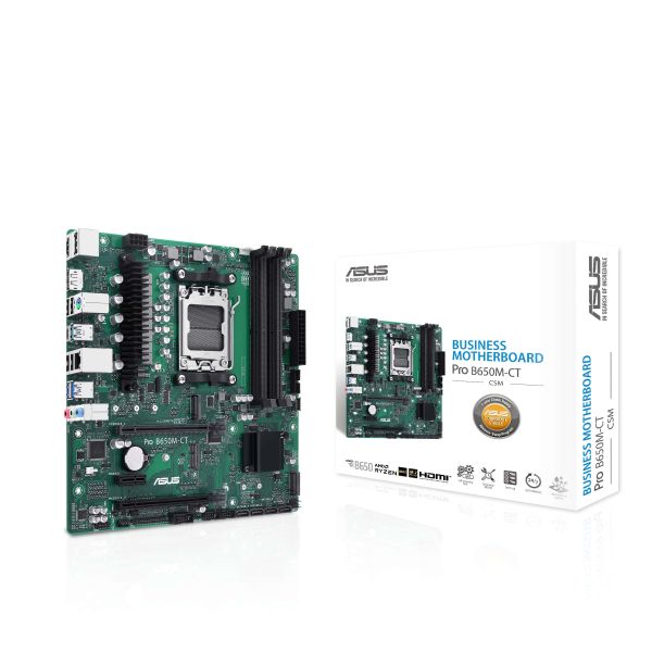 ASUS PRO B650M-CT-CSM AMD B650 Socket AM5 micro ATX (90MB1EC0-M0EAYC)