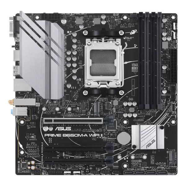 ASUS PRIME B650M-A WIFI II AMD B650 Socket AM5 micro ATX (90MB1EG0-M0EAY0) ASUS PRIME B650M-A WIFI II AMD B650 Socket AM5 micro ATX (90MB1EG0-M0EAY0)