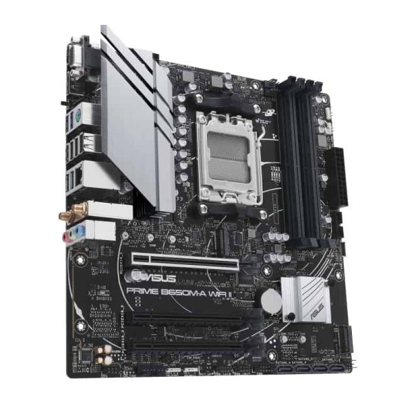 ASUS PRIME B650M-A WIFI II AMD B650 Socket AM5 micro ATX (90MB1EG0-M0EAY0)