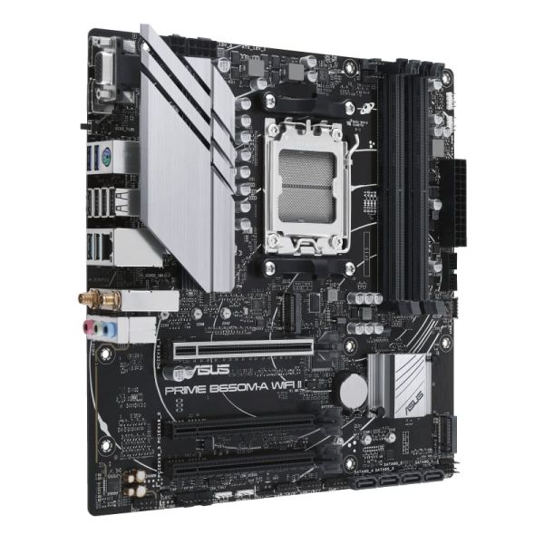 ASUS PRIME B650M-A WIFI II AMD B650 Socket AM5 micro ATX (90MB1EG0-M0EAY0)