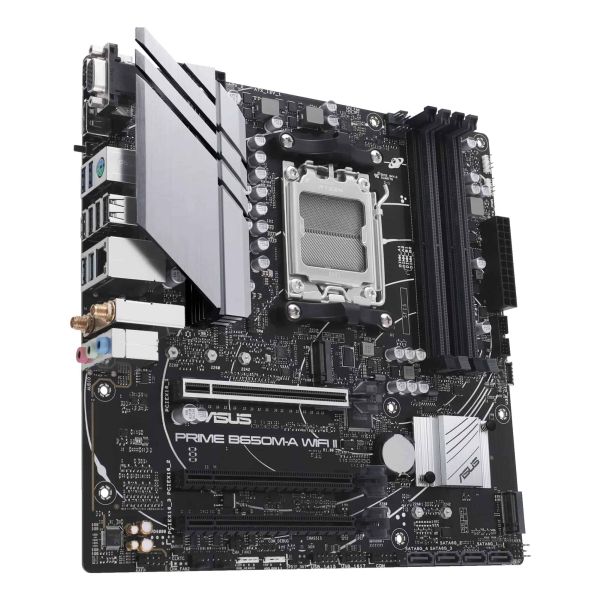 ASUS PRIME B650M-A WIFI II AMD B650 Socket AM5 micro ATX (90MB1EG0-M0EAY0) ASUS PRIME B650M-A WIFI II AMD B650 Socket AM5 micro ATX (90MB1EG0-M0EAY0)