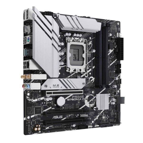 ASUS PRIME B760M-A WIFI Intel B760 LGA 1700 micro ATX (90MB1EL0-M0EAY0)