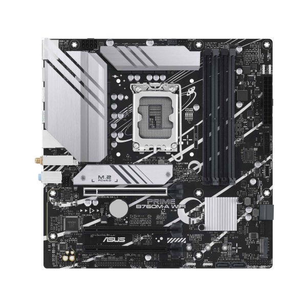 ASUS PRIME B760M-A WIFI Intel B760 LGA 1700 micro ATX (90MB1EL0-M0EAY0)