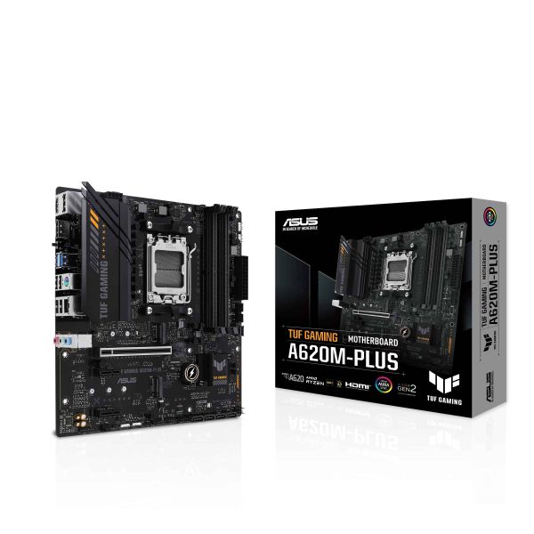 ASUS TUF GAMING A620M-PLUS AMD A620 Socket AM5 micro ATX (90MB1EZ0-M0EAY0)