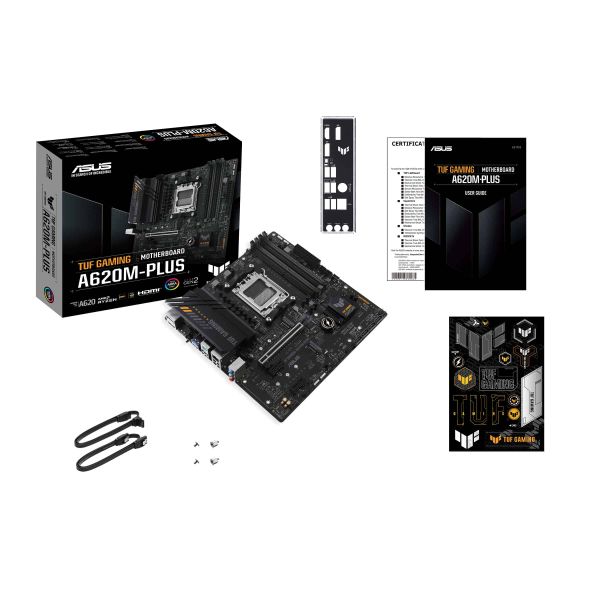 ASUS TUF GAMING A620M-PLUS AMD A620 Socket AM5 micro ATX (90MB1EZ0-M0EAY0)