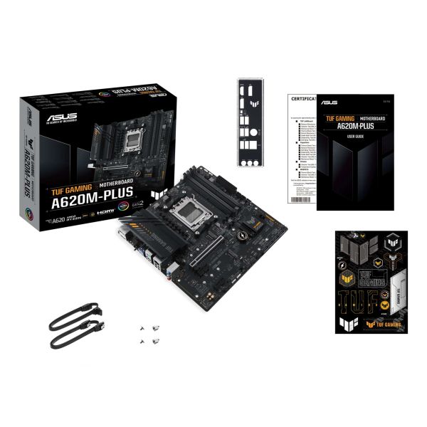 ASUS TUF GAMING A620M-PLUS AMD A620 Socket AM5 micro ATX (90MB1EZ0-M0EAY0)
