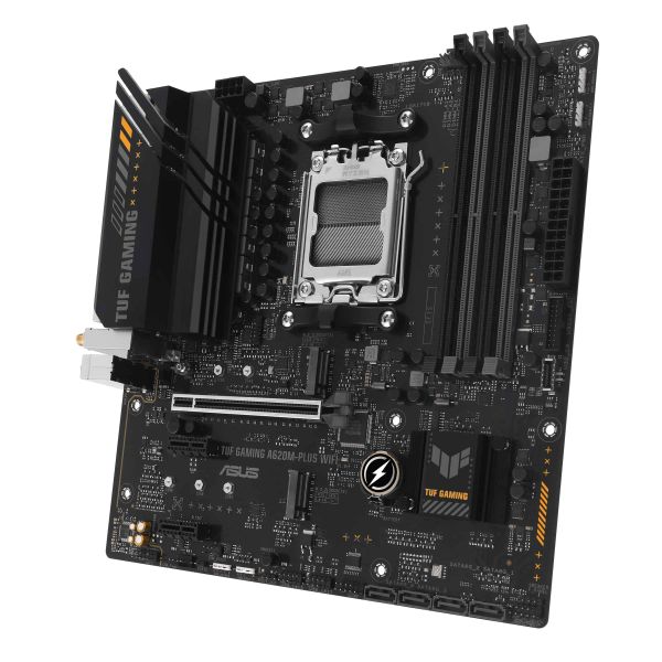ASUS TUF GAMING A620M-PLUS WIFI AMD A620 Socket AM5 micro ATX (90MB1F00-M0EAY0)