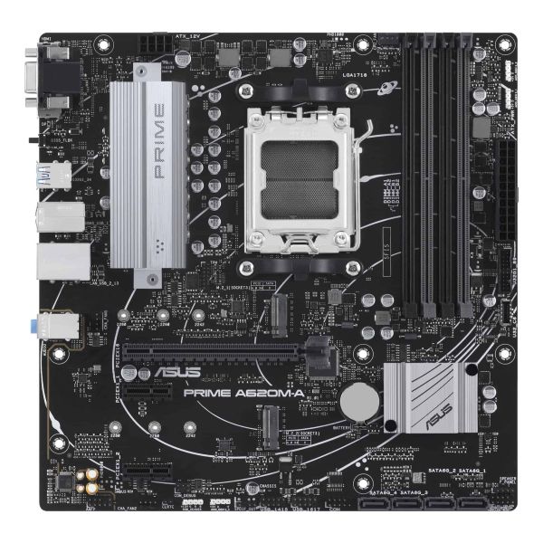 ASUS PRIME A620M-A-CSM AMD A620 Socket AM5 micro ATX (90MB1F10-M0EAYC)