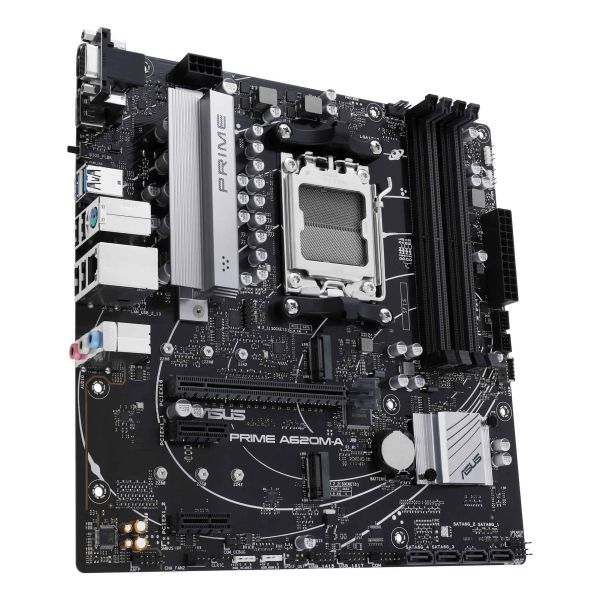 ASUS PRIME A620M-A-CSM AMD A620 Socket AM5 micro ATX (90MB1F10-M0EAYC)